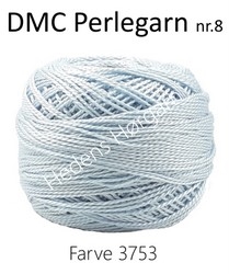 DMC Perlegarn nr. 8 farve 3753